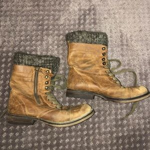 Steve Madden boots, brown, size 8